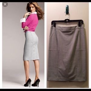 Victoria’s Secret Pencil Skirt back buttons